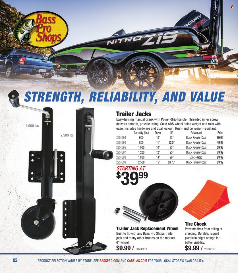 Cabela's ad. Page 1