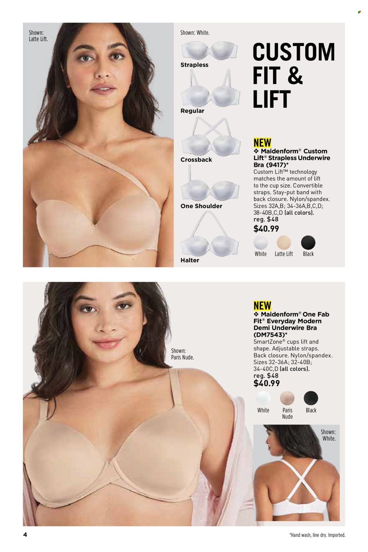 thumbnail - Avon Flyer - 03/13/2024 - 06/04/2024 - Sales products - hand wash, bra. Page 4.