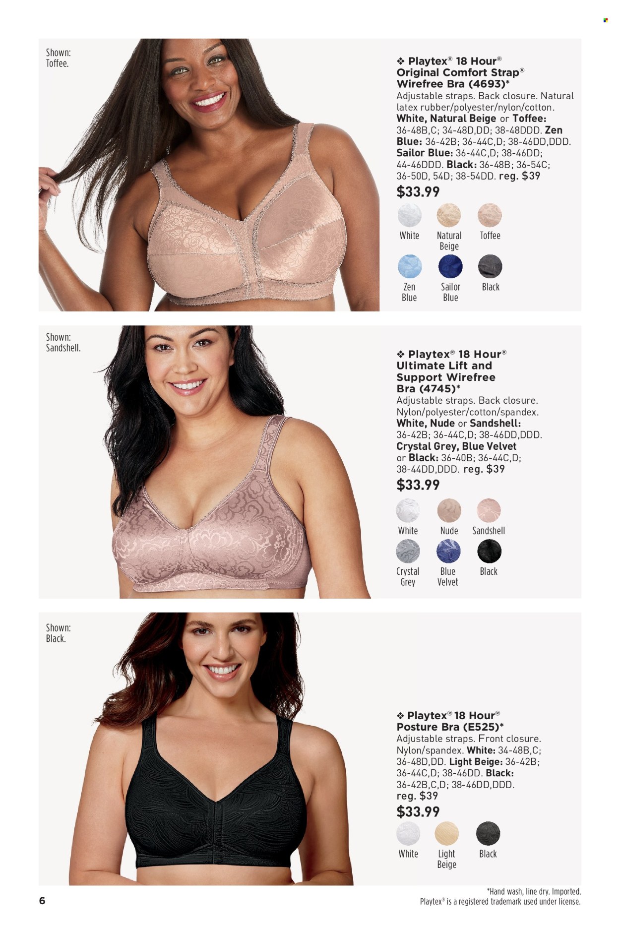 thumbnail - Avon Flyer - 03/13/2024 - 06/04/2024 - Sales products - hand wash, Ultimate Lift, eraser, bra. Page 6.