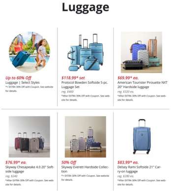 thumbnail - Luggage set