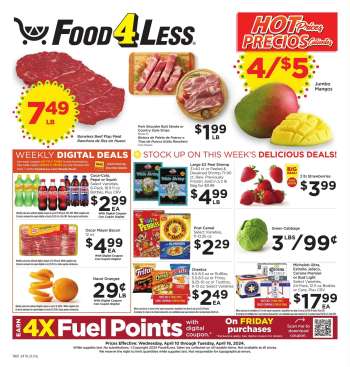 thumbnail - Food 4 Less Ad - California Weekly Ad