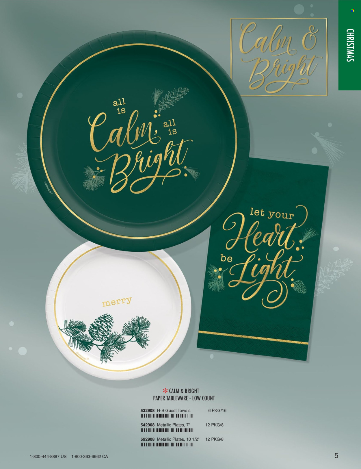 thumbnail - Amscan Flyer - Sales products - tableware, plate. Page 7.