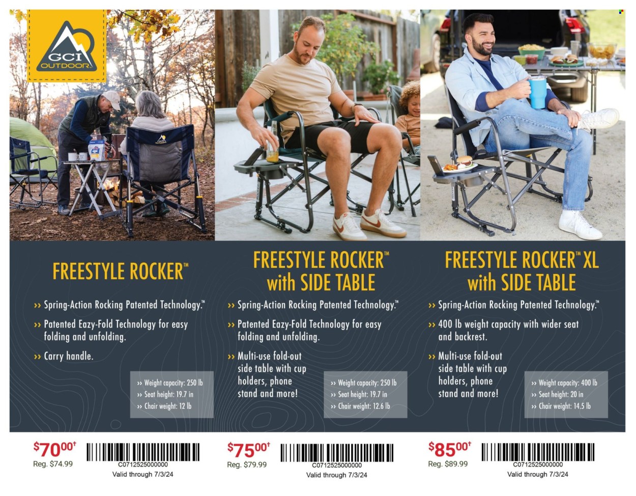 thumbnail - Dunham's Sports Flyer - 04/11/2024 - 07/03/2024 - Sales products - camping chair. Page 5.