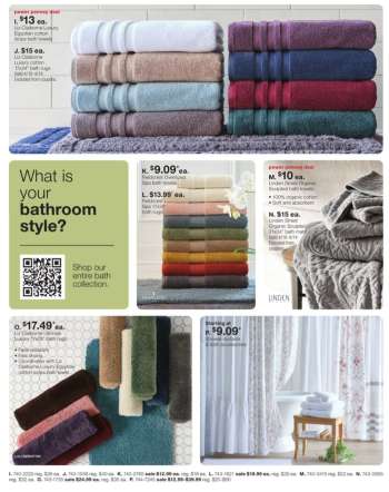 thumbnail - Bathroom textiles