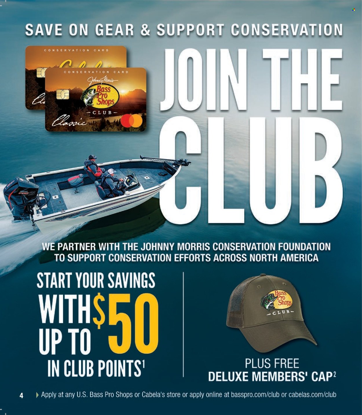 thumbnail - Bass Pro Shops Flyer - Sales products - Bass Pro. Page 4.