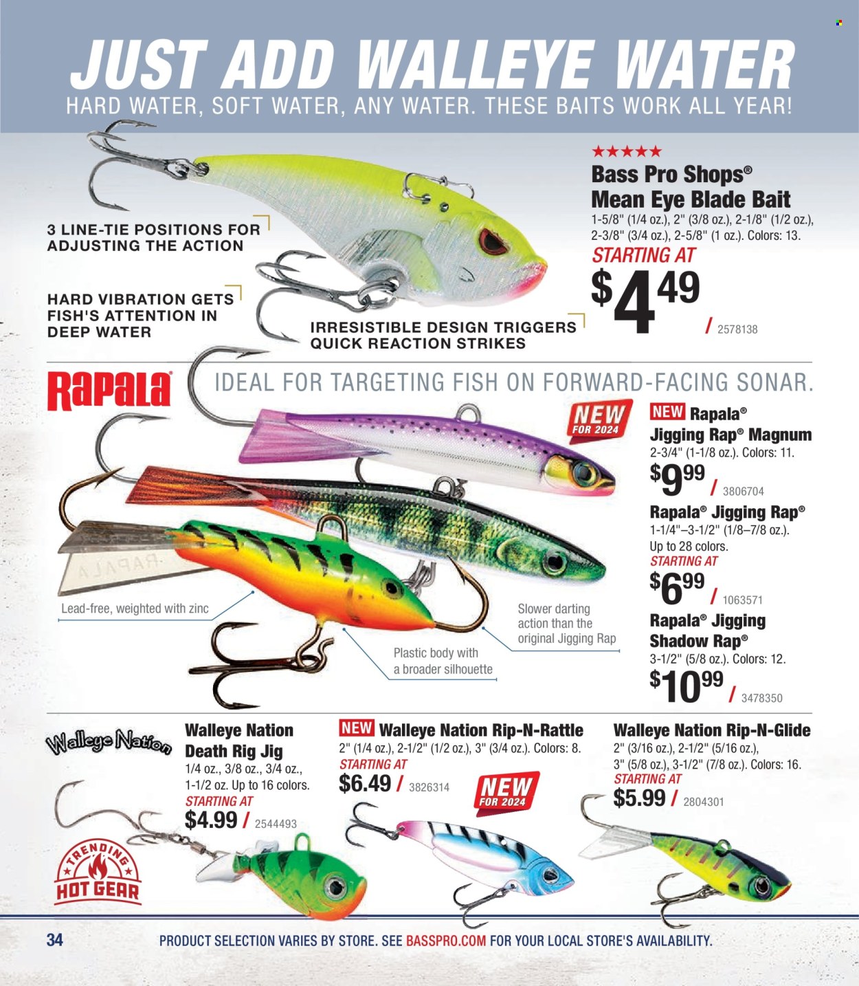 Bass Pro Shops ad. Page 1