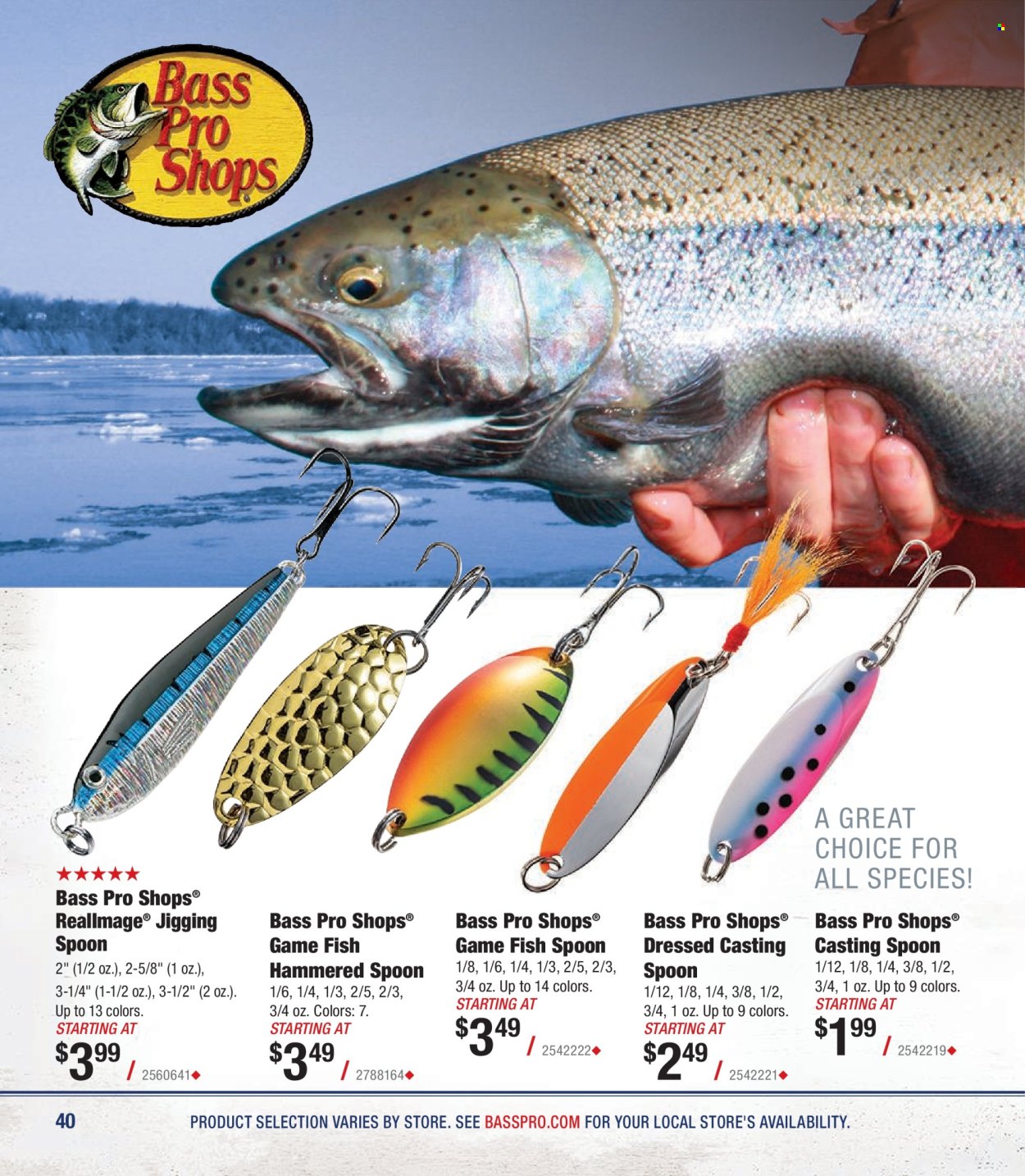 Bass Pro Shops ad. Page 1