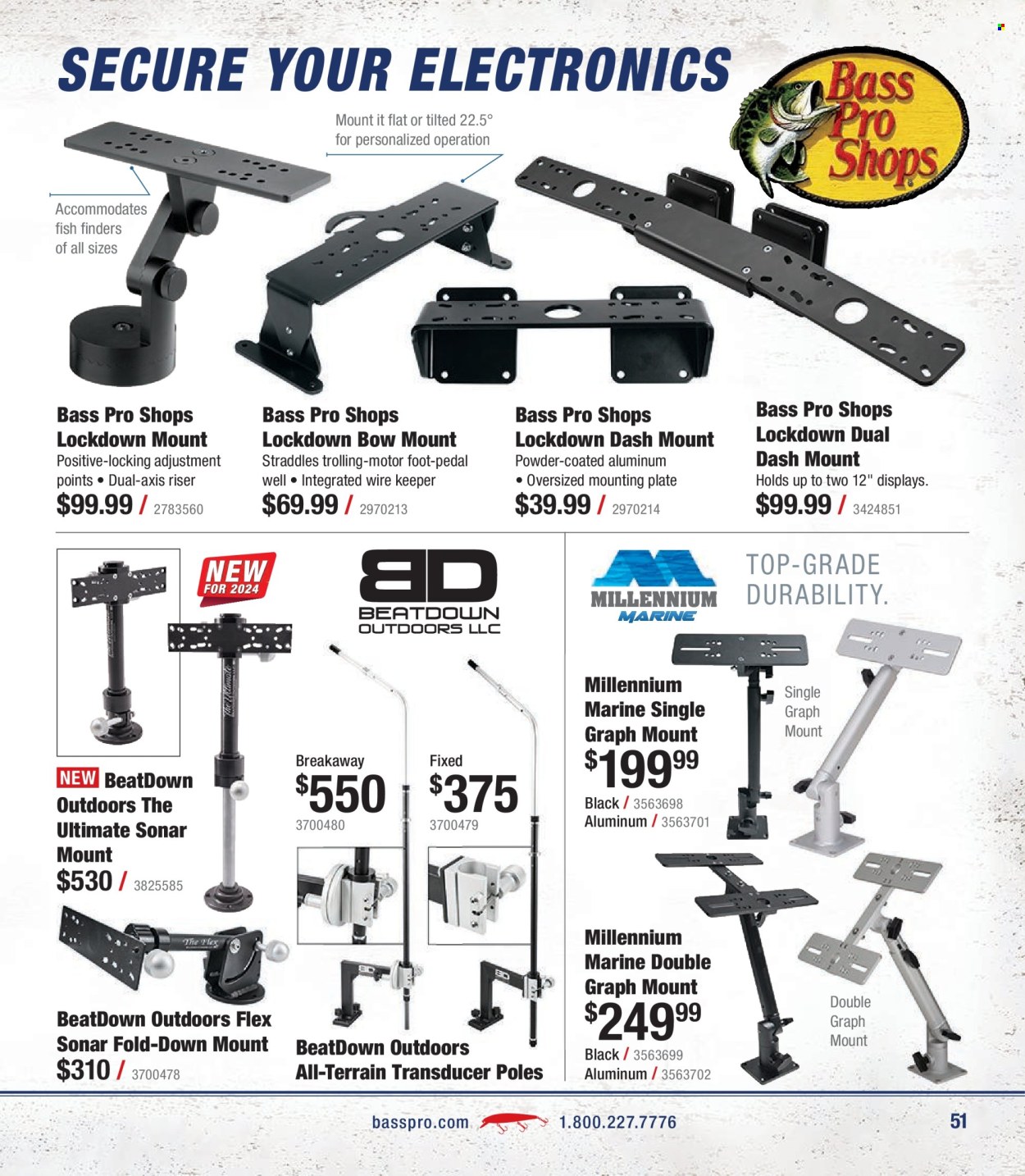 Bass Pro Shops ad. Page 1