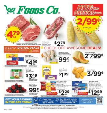 thumbnail - Foods Co Ad - Weekly Ad