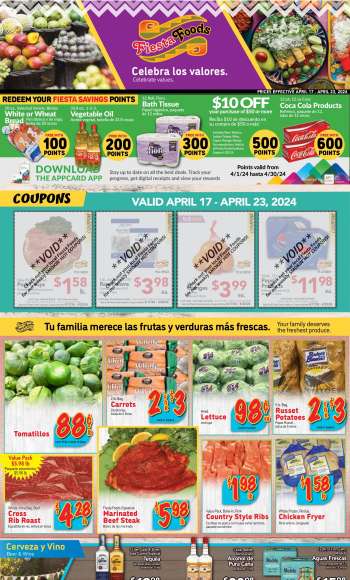 thumbnail - Fiesta Foods SuperMarkets Ad