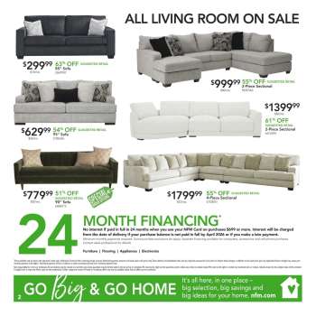 thumbnail - 4-piece sectional