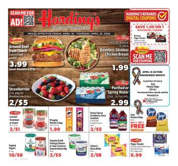 thumbnail - Harding's Markets Ad - Weekly Sales