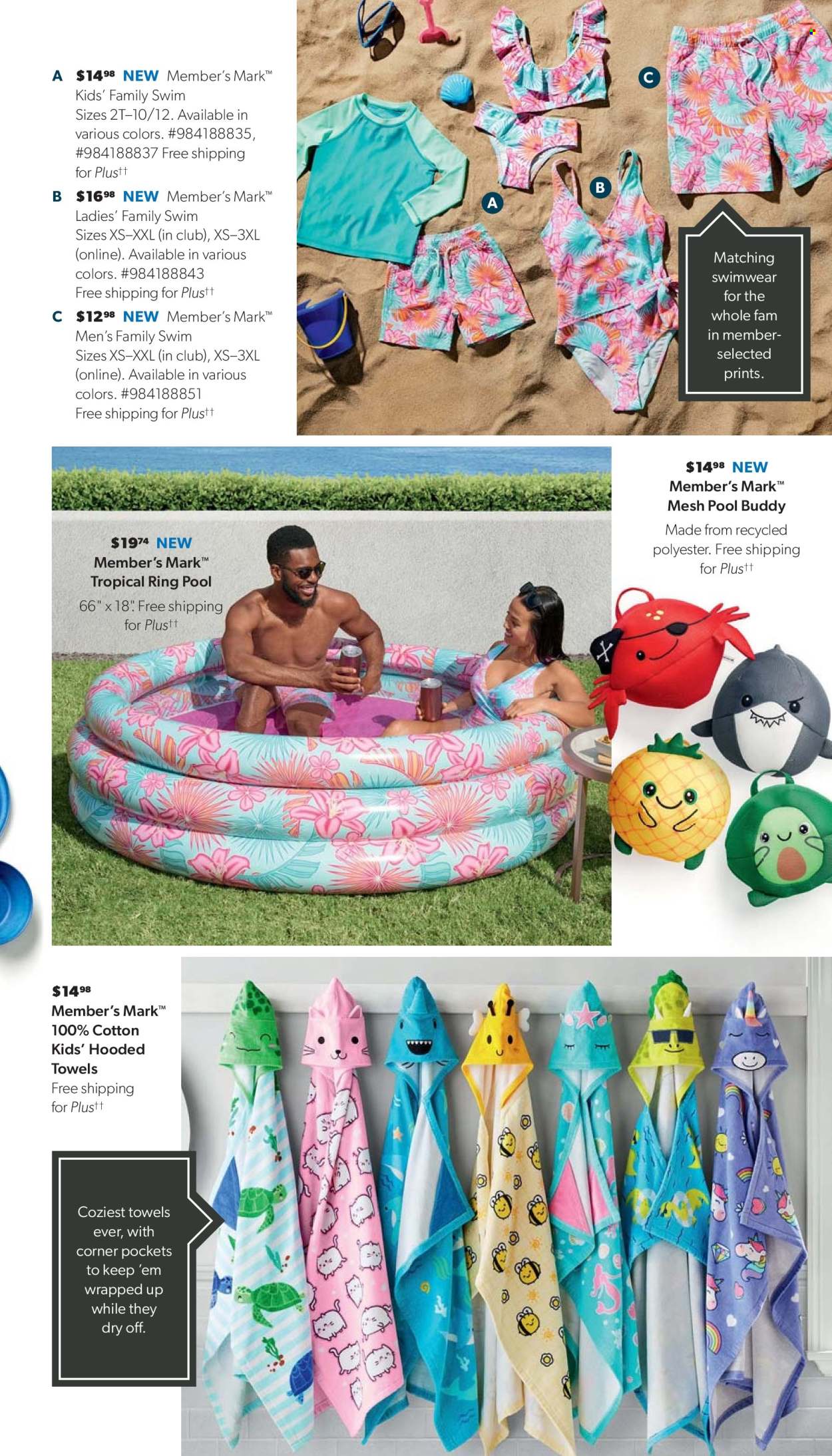 thumbnail - Sam's Club Flyer - 05/01/2024 - 06/02/2024 - Sales products - towel, swimming suit, pool. Page 33.