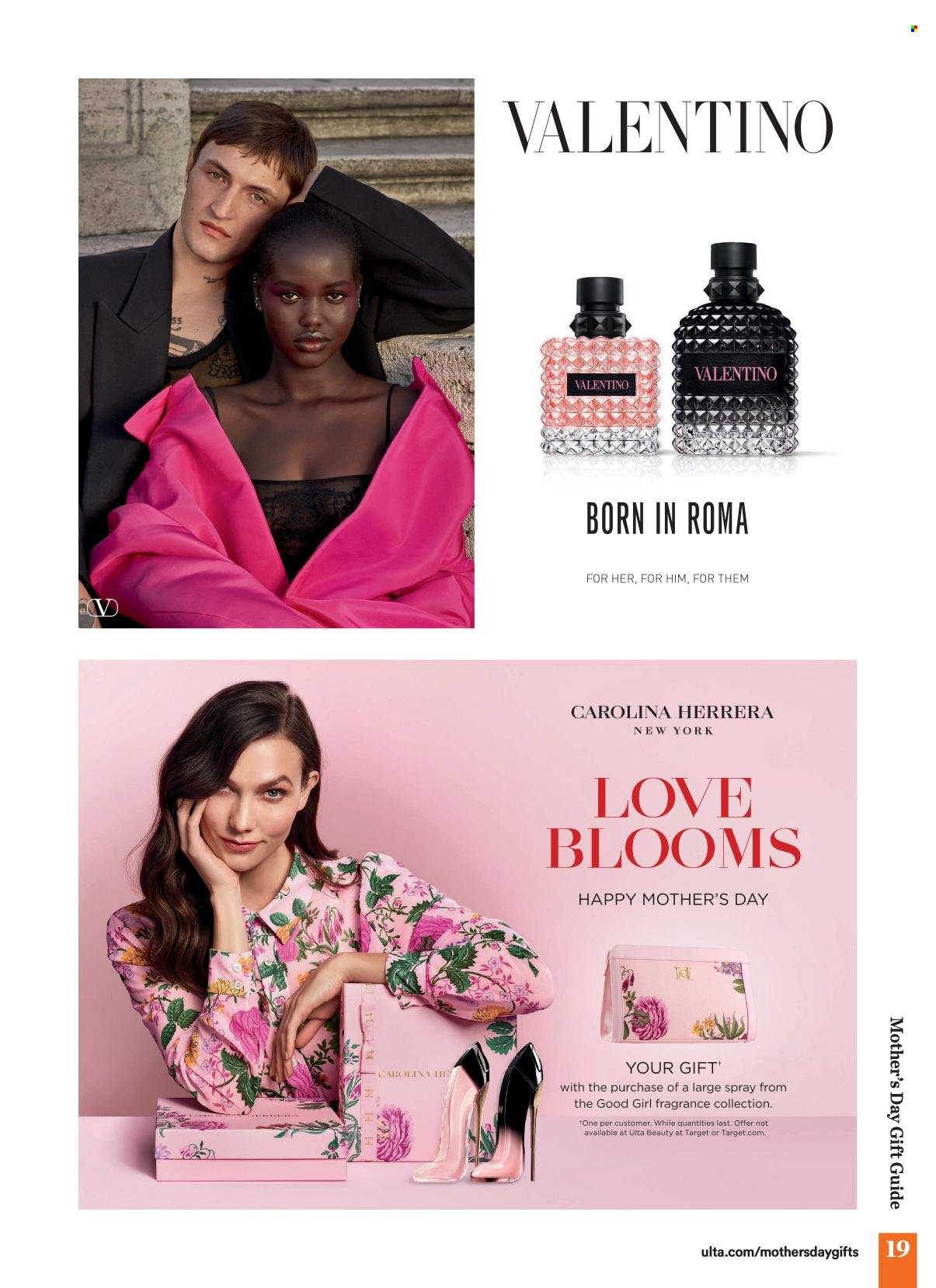 thumbnail - Ulta Beauty Flyer - 04/21/2024 - 05/12/2024 - Sales products - Carolina Herrera, fragrance. Page 19.