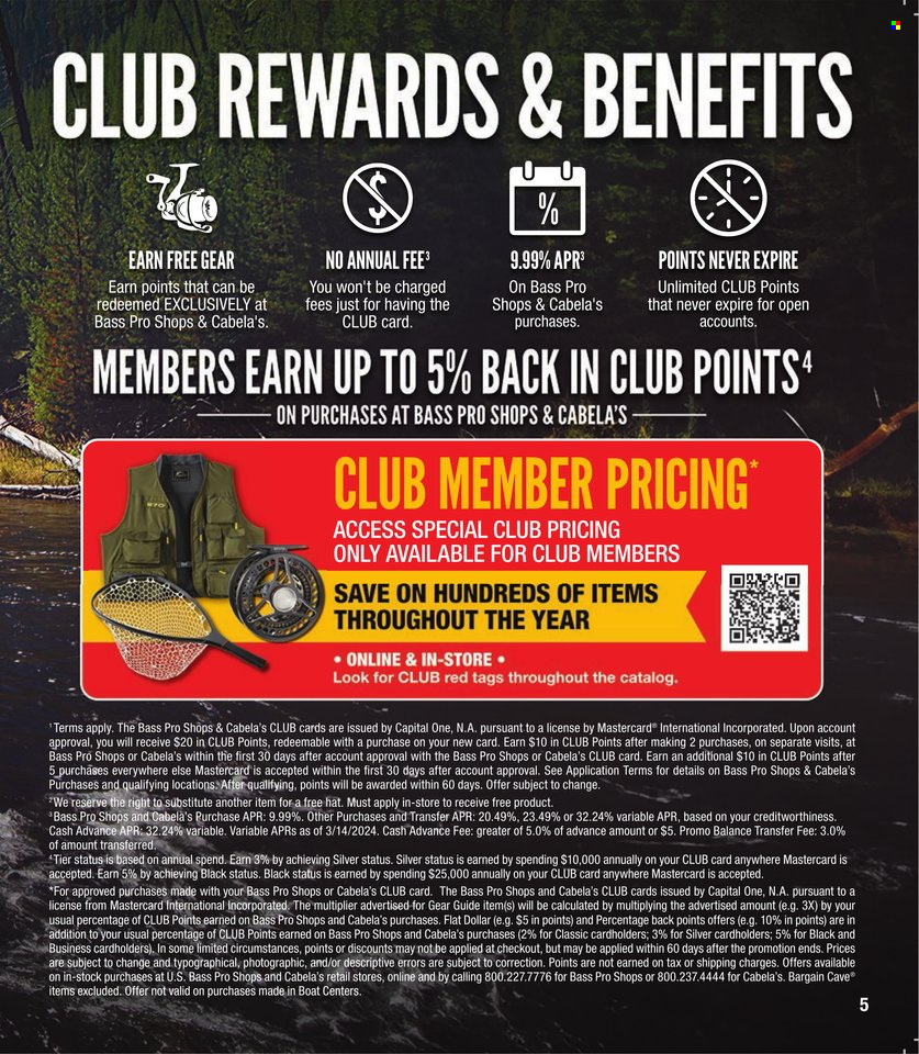 thumbnail - Cabela's Flyer - Sales products - hat. Page 5.