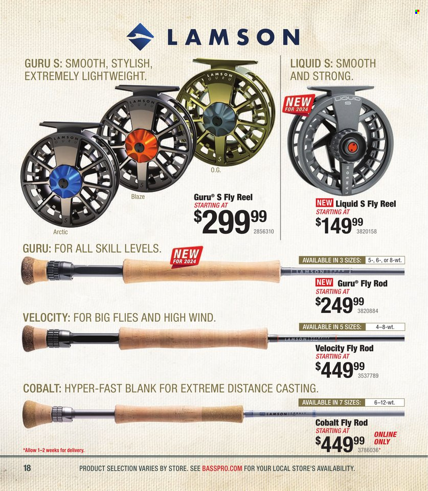 thumbnail - Cabela's Flyer - Sales products - reel. Page 18.
