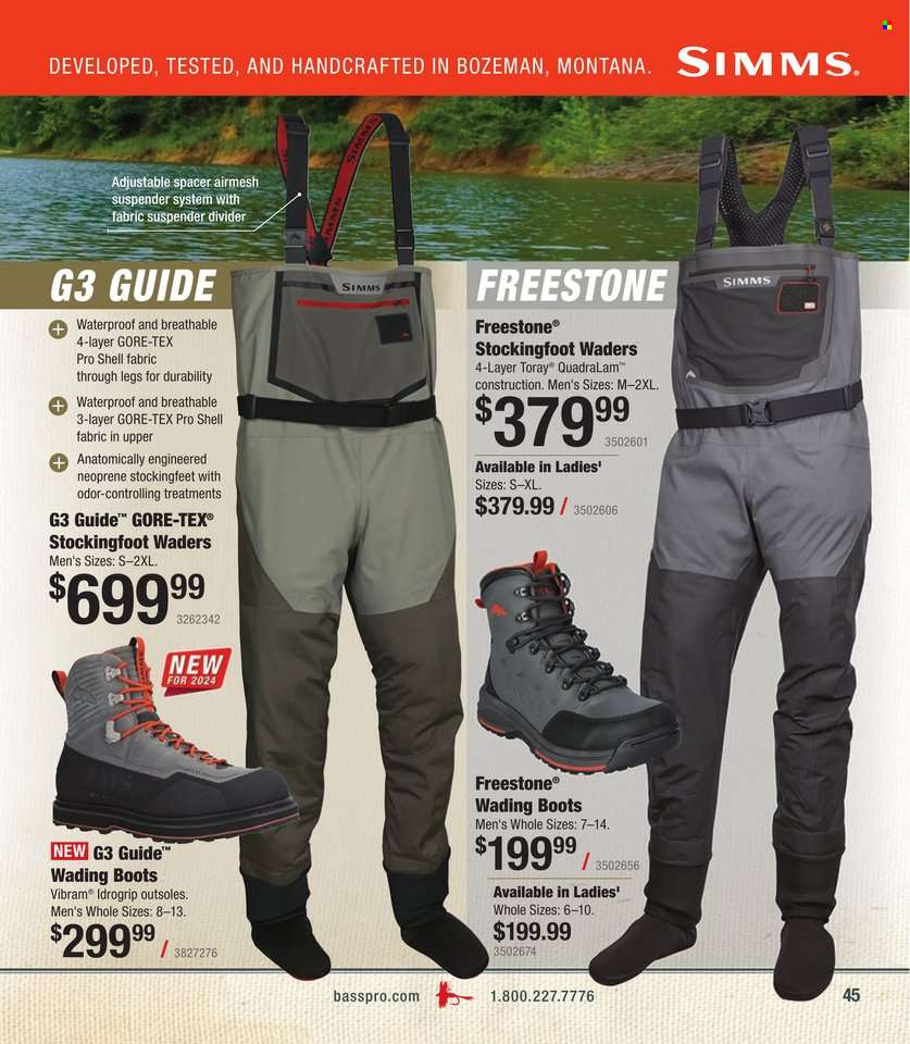 Bass Pro Shops ad. Page 1