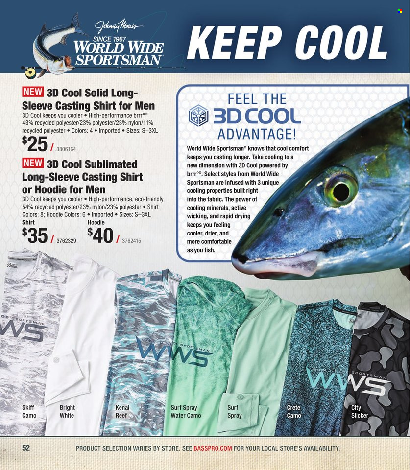 Bass Pro Shops ad. Page 1