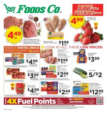 thumbnail - Foods Co Ad - Weekly Ad