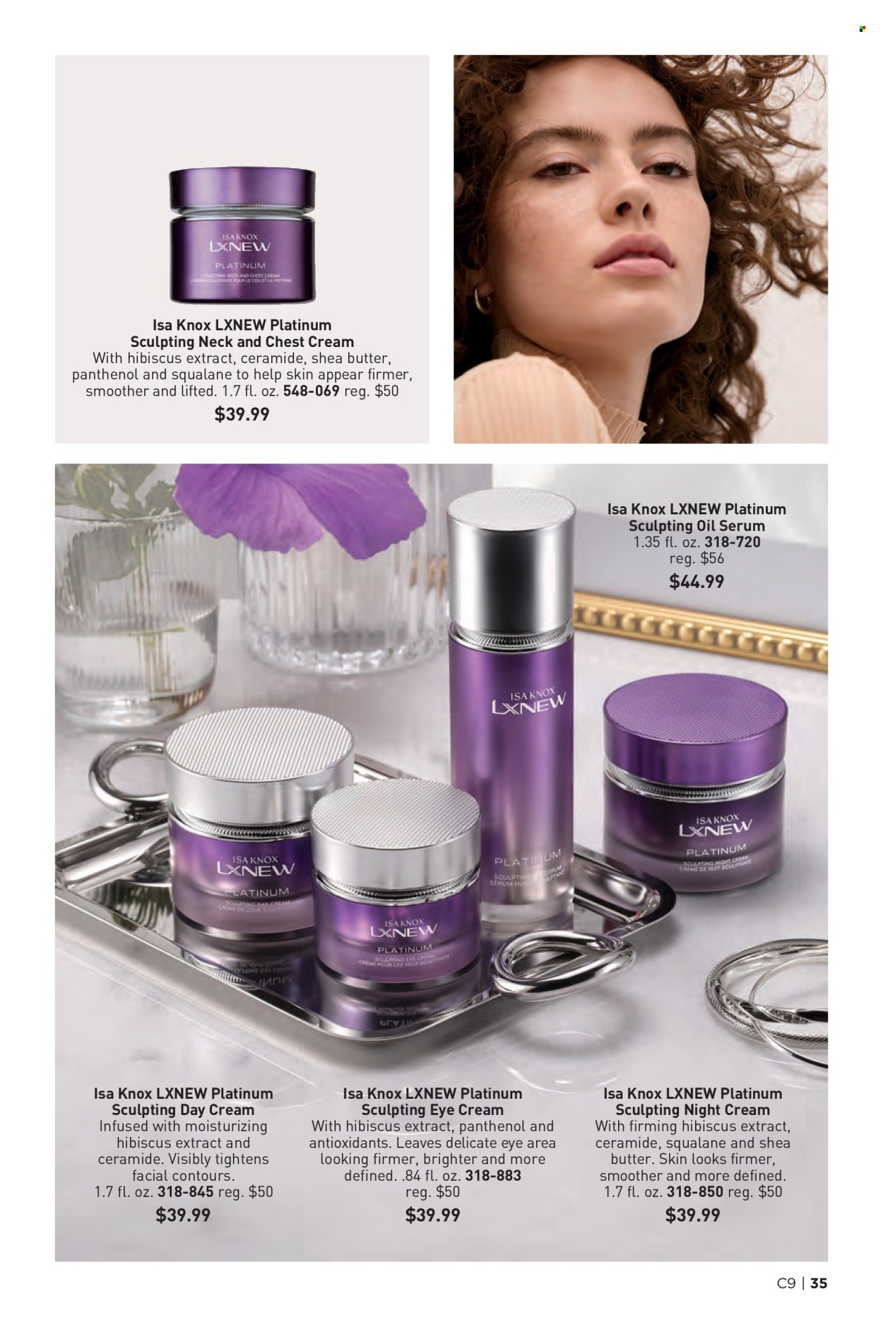 thumbnail - Avon Flyer - 04/24/2024 - 05/07/2024 - Sales products - day cream, serum, night cream, eye cream. Page 35.