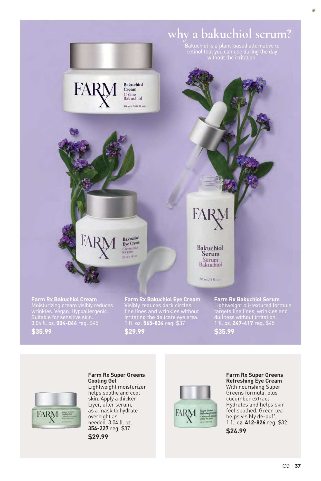 thumbnail - Avon Flyer - 04/24/2024 - 05/07/2024 - Sales products - moisturizer, serum, moisturing cream, eye cream. Page 37.