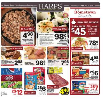thumbnail - Harps Hometown Fresh Ad - Thank You For Shopping at HARPS!