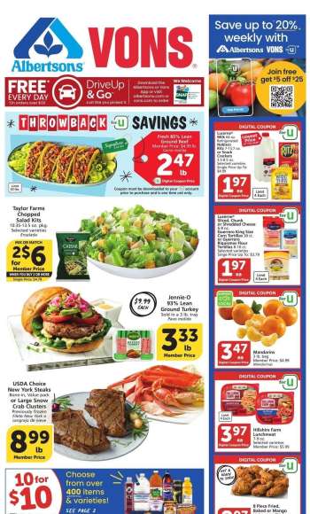 thumbnail - Vons Ad - Weekly Ad