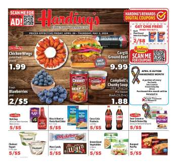 thumbnail - Harding's Markets Ad - Weekly Sales