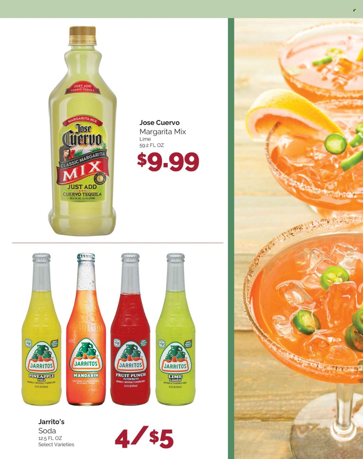 thumbnail - Harris Teeter Flyer - 04/24/2024 - 05/21/2024 - Sales products - pineapple, fruit punch, soda, Margarita Mix, tequila. Page 3.