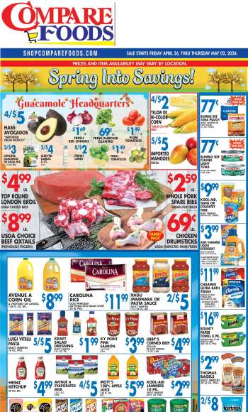 thumbnail - Compare Foods Ad - Weekly Specials