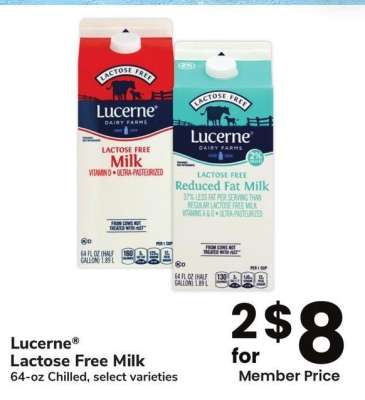 thumbnail - Lactose free milk