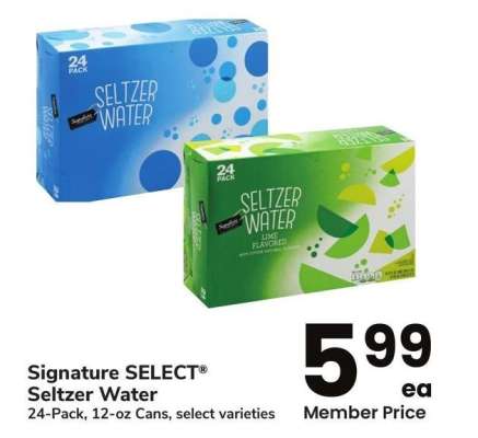 thumbnail - Seltzer water