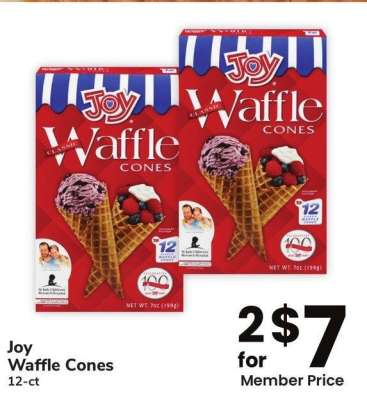 thumbnail - Waffle cones