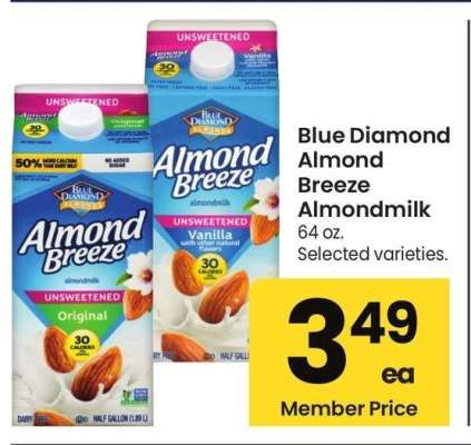 thumbnail - Almond milk
