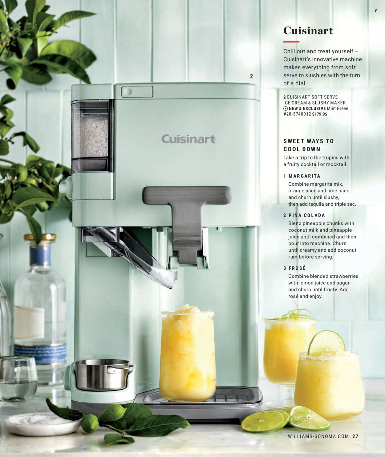 thumbnail - Williams-Sonoma Flyer - Sales products - Dial, Cuisinart. Page 27.