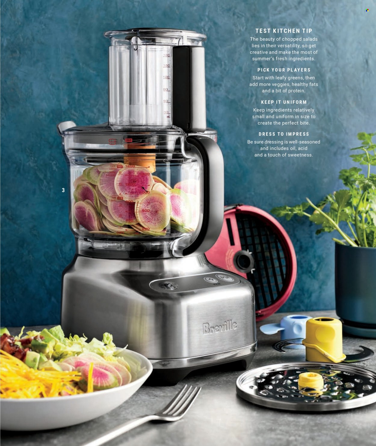 thumbnail - Williams-Sonoma Flyer - Sales products - chopped salad, dressing. Page 33.