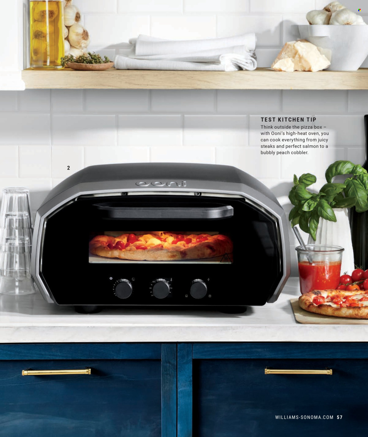thumbnail - Williams-Sonoma Flyer - Sales products - oven. Page 57.