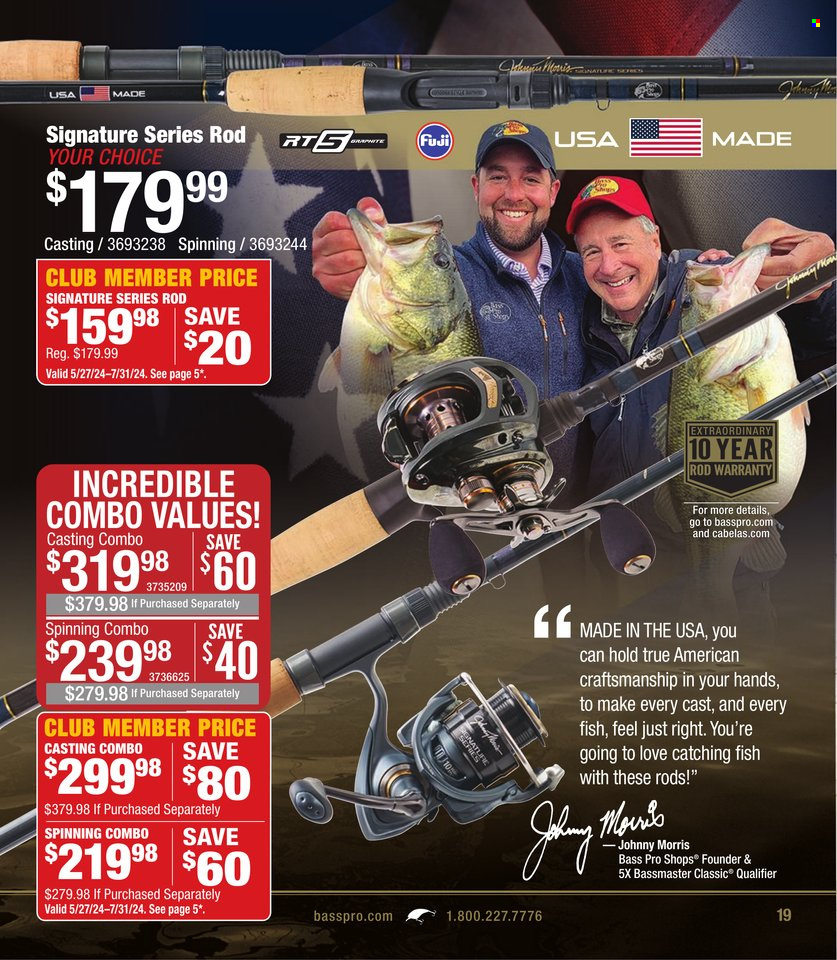 Cabela's ad. Page 1