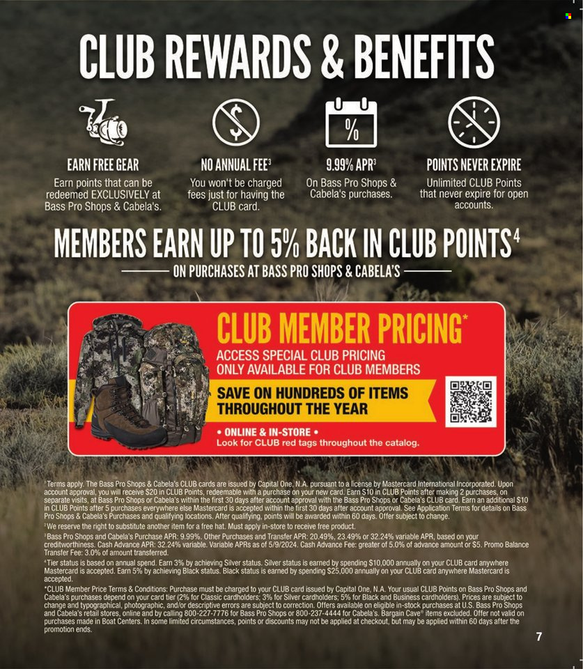 Cabela's ad. Page 1