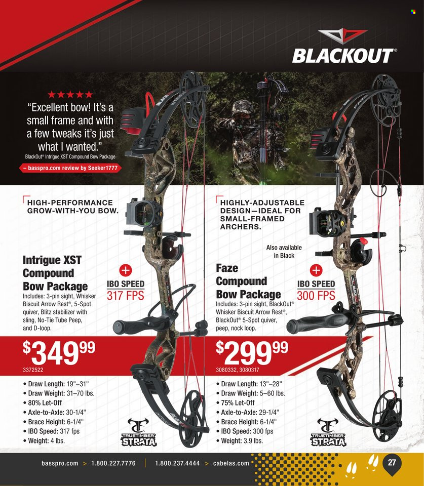 Cabela's ad. Page 1