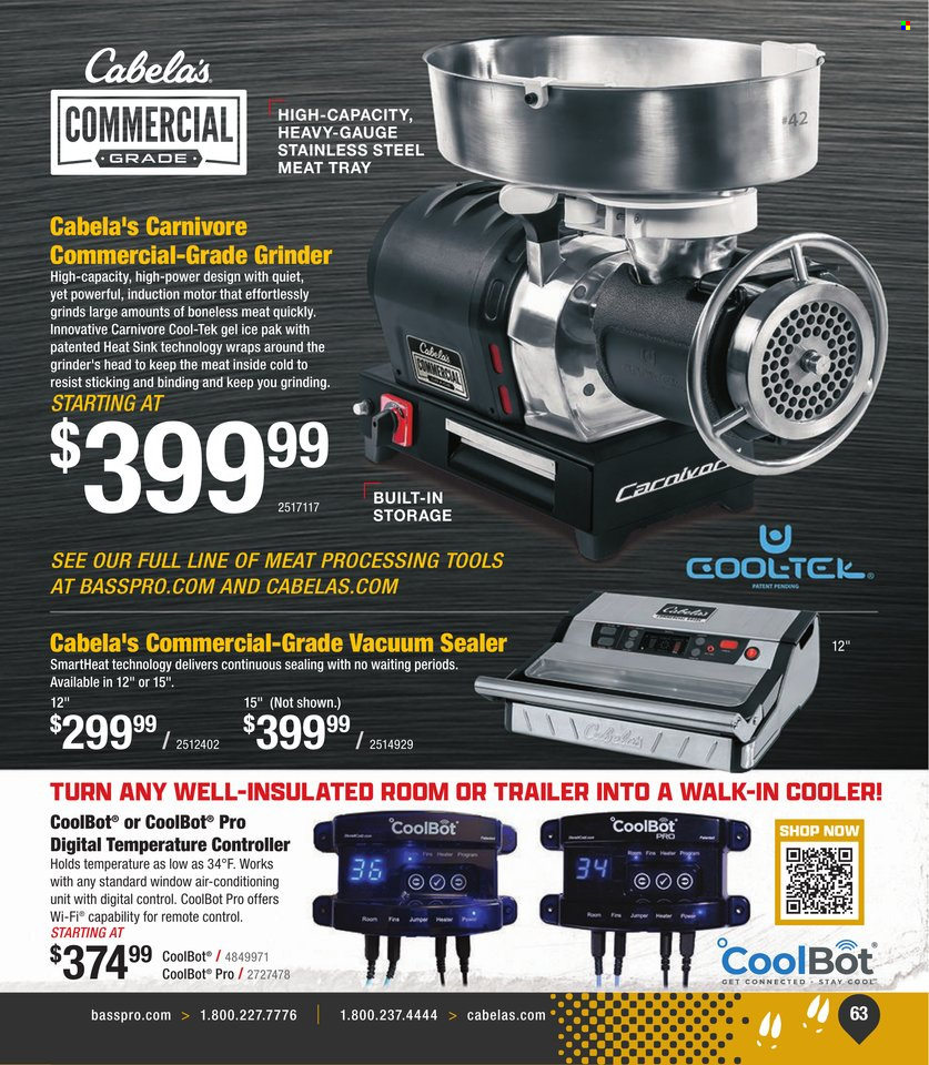 Cabela's ad. Page 1