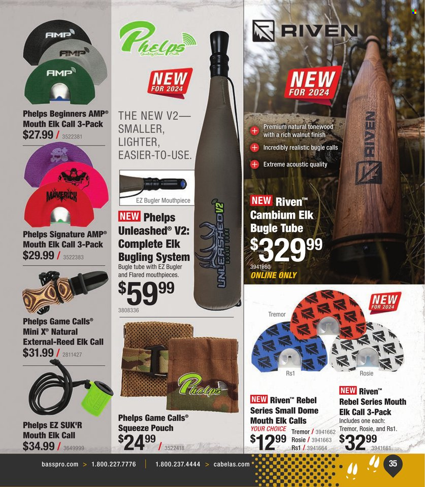 Bass Pro Shops ad. Page 1