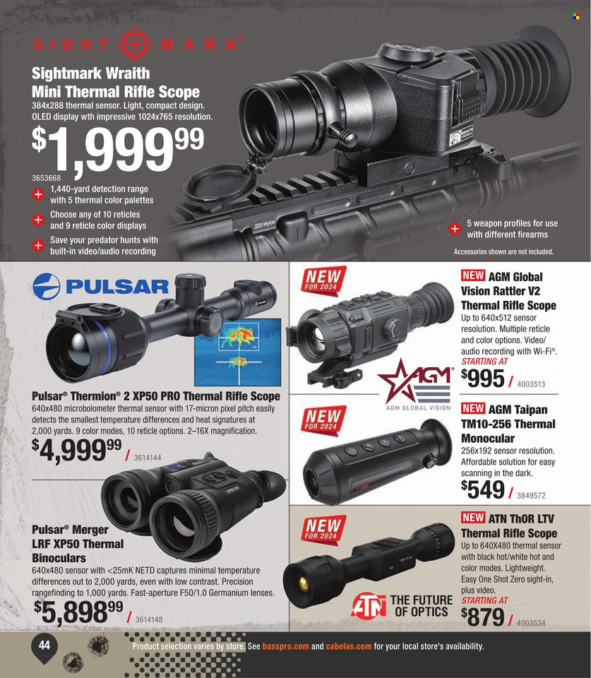 Cabela's ad. Page 1