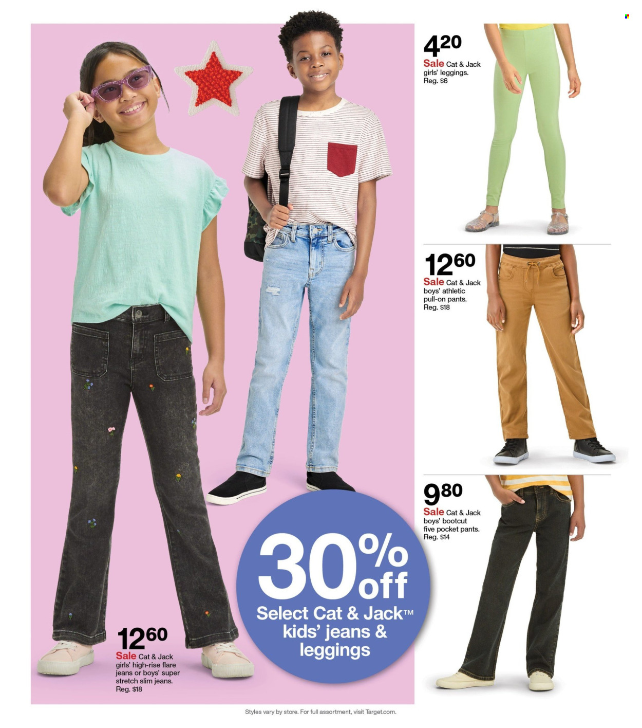 thumbnail - Target Flyer - 07/28/2024 - 08/03/2024 - Sales products - pants, Target, jeans, leggings. Page 7.