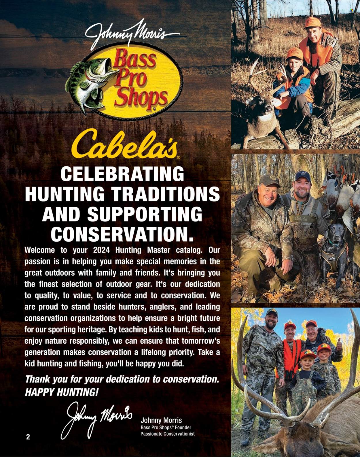 Bass Pro Shops ad. Page 1