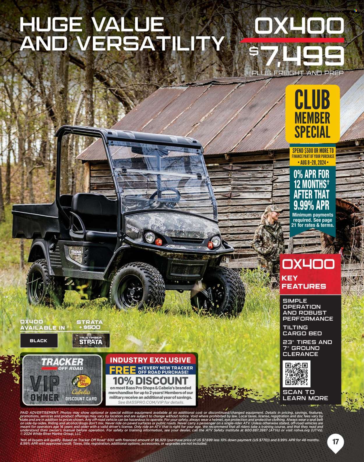 thumbnail - Bass Pro Shops Flyer - Sales products - bed, Bass Pro, vehicle. Page 17.