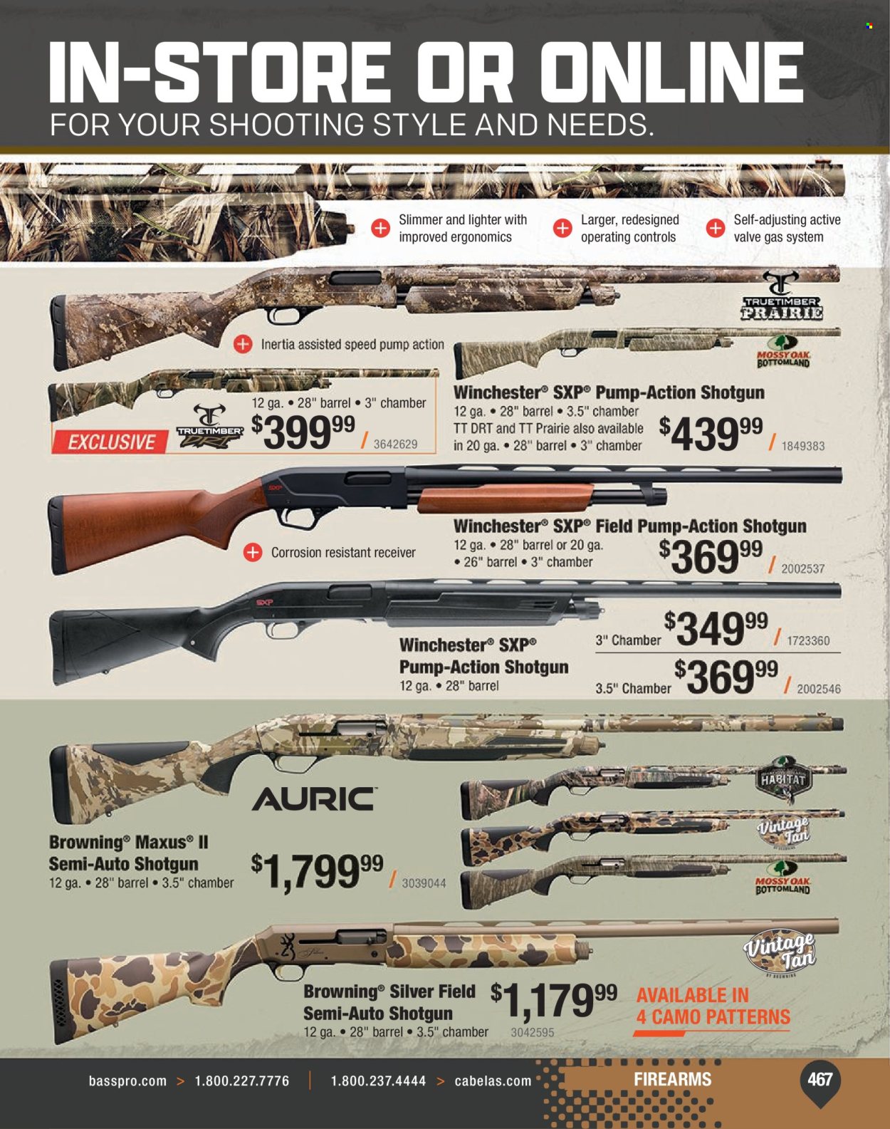 Bass Pro Shops ad. Page 1