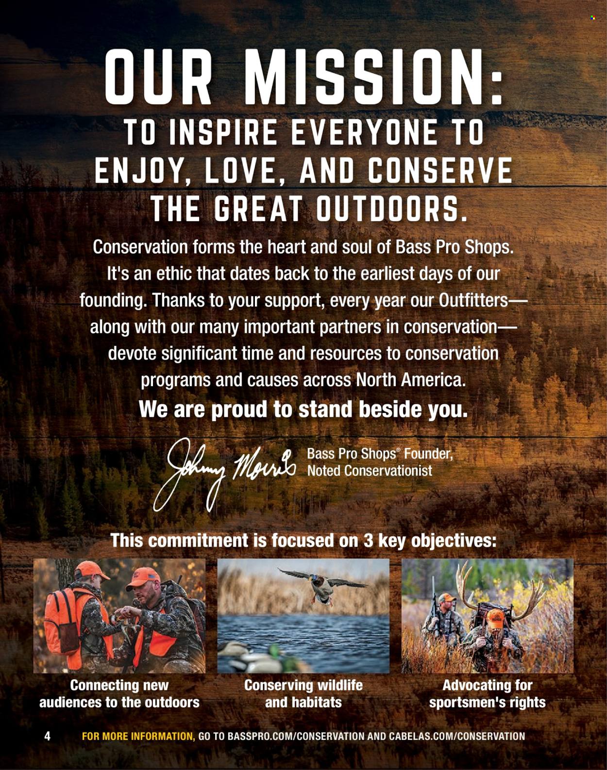 Cabela's ad. Page 1