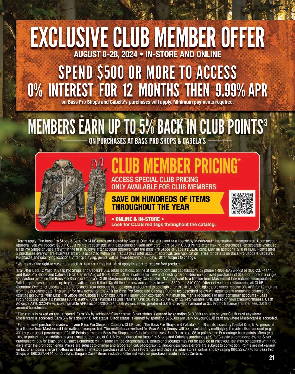 Cabela's ad. Page 1