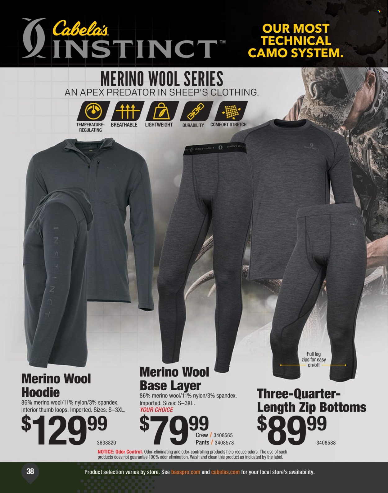 Cabela's ad. Page 1